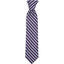 The Men's Store Textured Stripe Silk Classic Tie Purple
