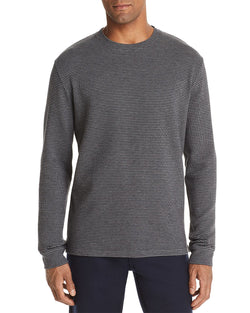 The Men's Store The Store At Bloomingdake's Micro Stripe Long-sleeve Tee Coal Gray thumbnail 1