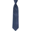 The Men's Store The Store Linked Ring Print Classic Tie Navy/blue