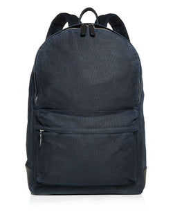 The Men's Store Waxed Canvas Backpack Navy thumbnail 1