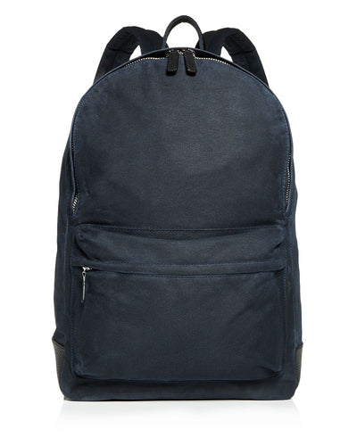 The Men's Store Waxed Canvas Backpack Navy