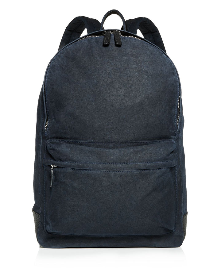 The Men's Store Waxed Canvas Backpack Navy