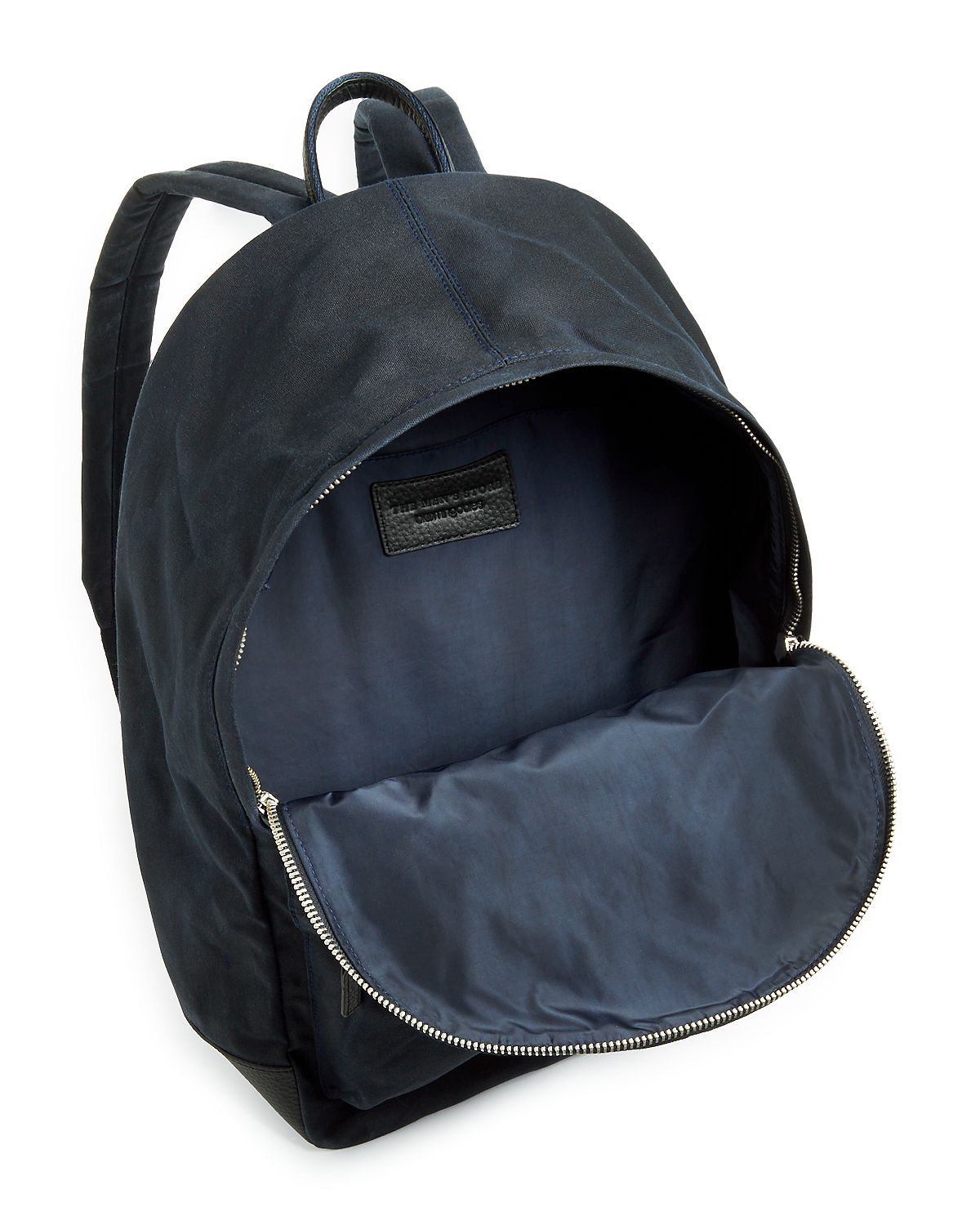 The Men's Store Waxed Canvas Backpack Navy
