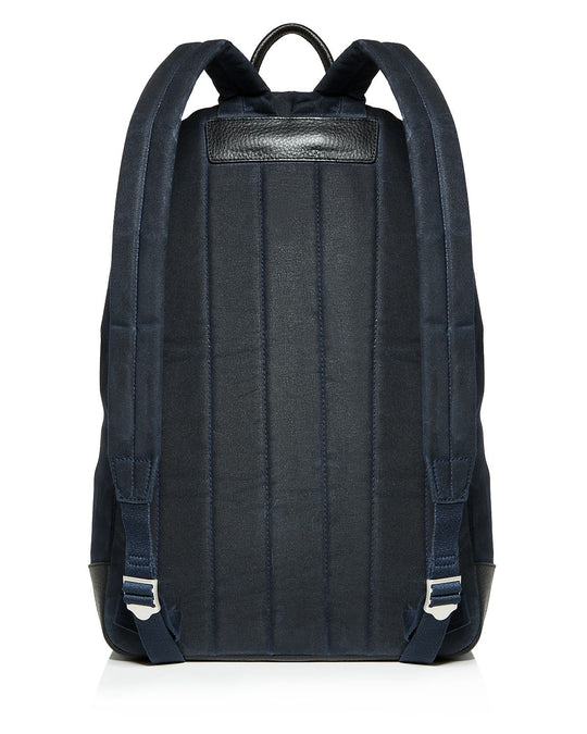 The Men's Store Waxed Canvas Backpack Navy