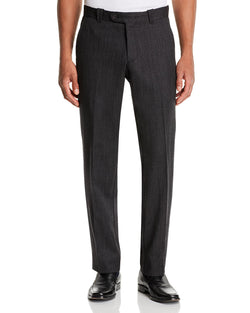 The Men's Store Wool Mlange Classic Fit Pants Charcoal thumbnail 1