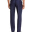The Men's Store Wool Tonal-check Classic Fit Pants Blue