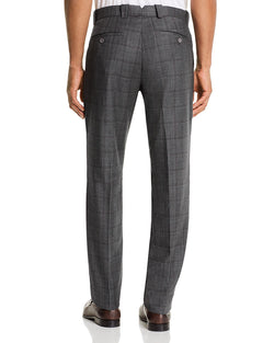 The Men's Store Wool Tonal-check Classic Fit Pants Gray thumbnail 2