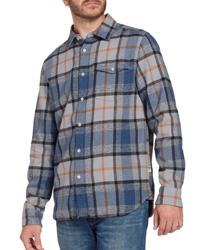 The North Face Arroyo Long Sleeve Flannel Shirt Mid Grey Speed Wagon Plad