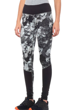 The North Face Black Printed Pulse Mid-Rise Tight thumbnail 3