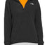 The North Face Black TKA-100 Glacier Fleece Quarter-Zip Pullover