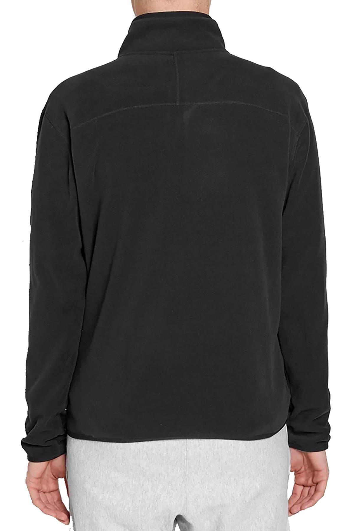 The North Face Black TKA-100 Glacier Fleece Quarter-Zip Pullover