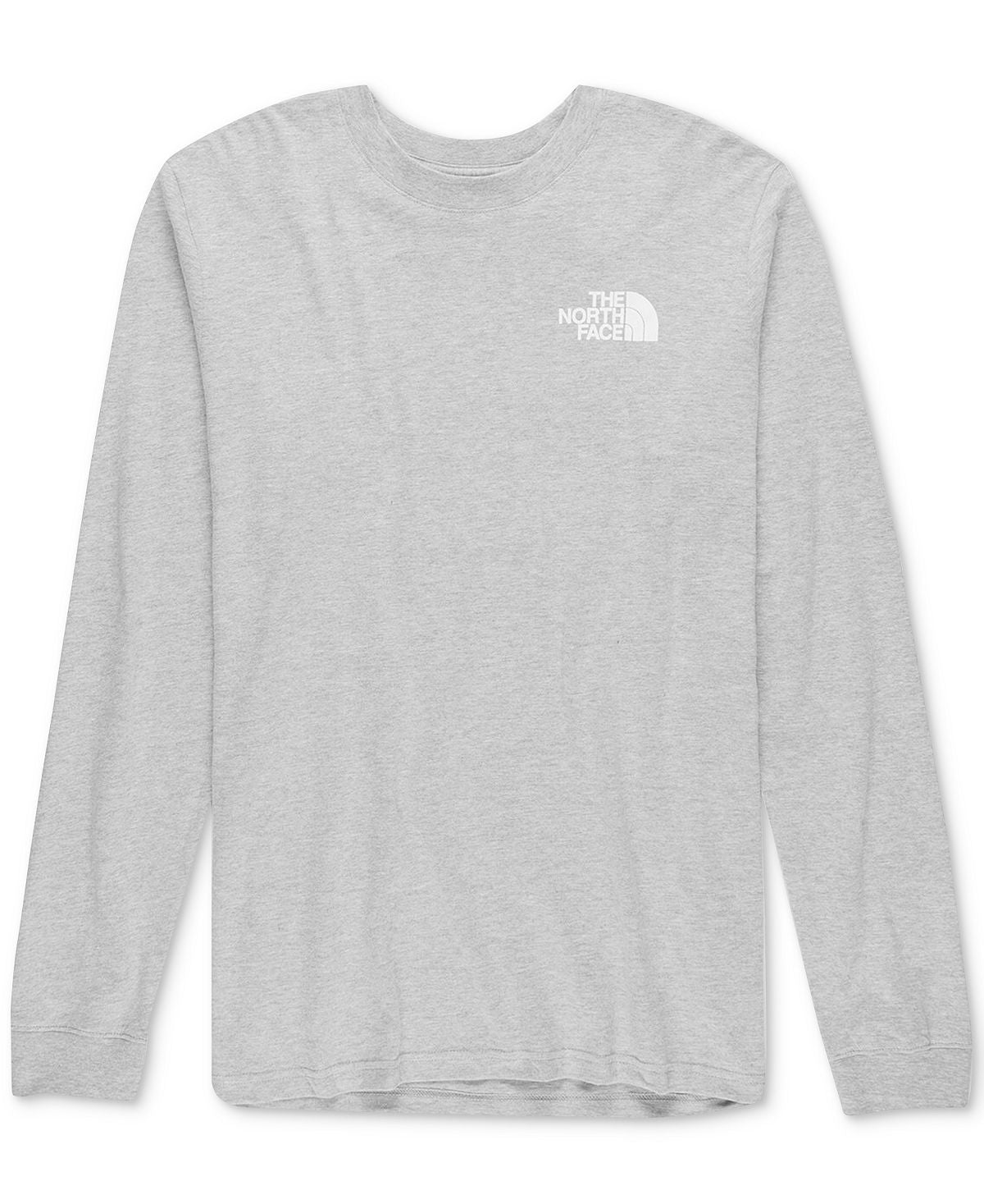 The North Face Box Logo Shirt Tnf Light Grey Heather Meld Grey