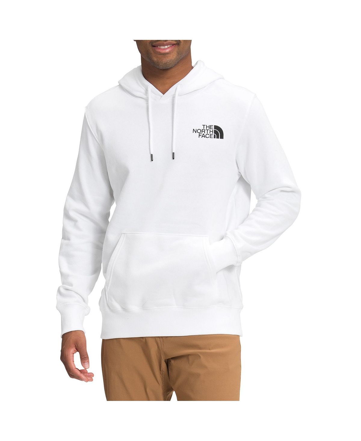 The North Face Box Nse 'never Stop Exploring' Pullover Hoodie White