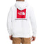The North Face Box Nse 'never Stop Exploring' Pullover Hoodie White