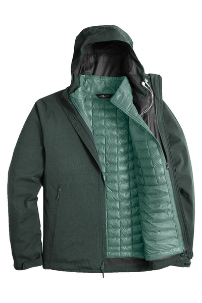 The North Face Darkest-Spruce Heather Tri-Climat Jacket - OUTER SHELL ONLY