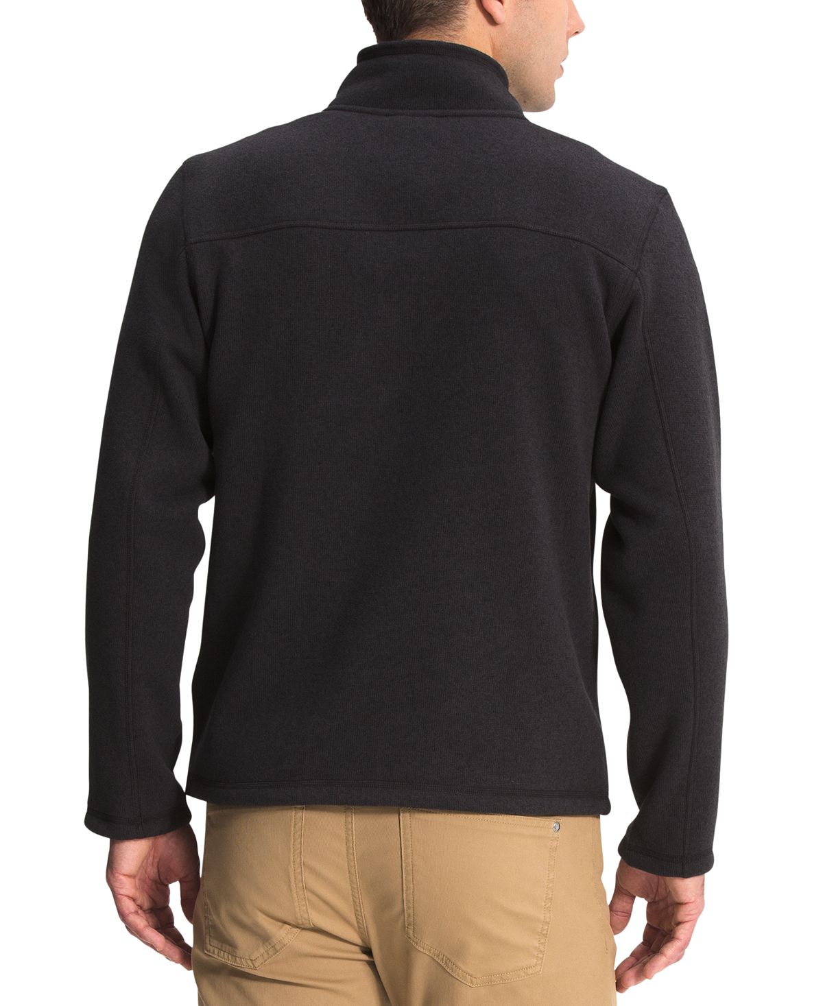 The North Face Gordon Lyons Classic Zip-front Sweater Tnf Black Heather