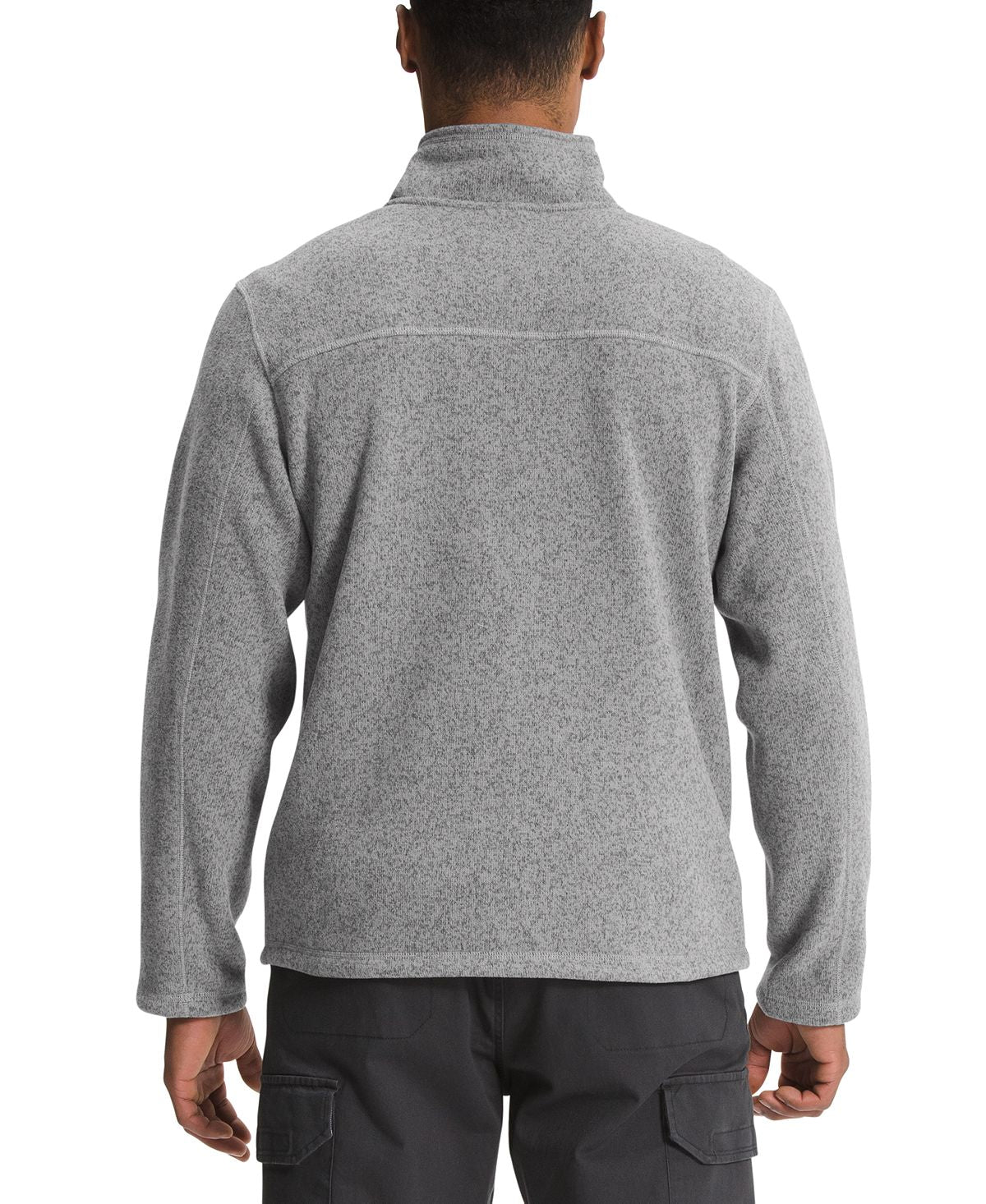 The North Face Gordon Lyons Classic Zip-front Sweater Tnf Medium Grey Heather