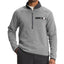 The North Face Gordon Lyons Standard-fit 1/4-zip Fleece Sweater Tnf Medium Grey Heather