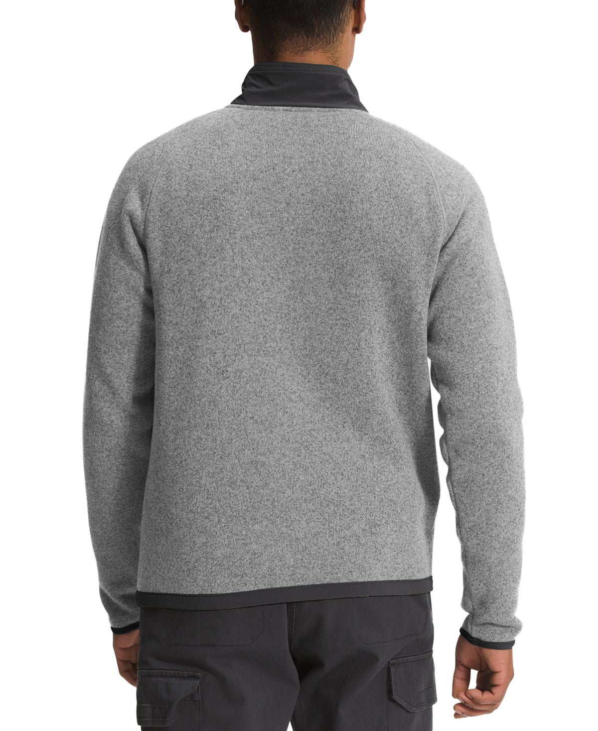 The North Face Gordon Lyons Standard-fit 1/4-zip Fleece Sweater Tnf Medium Grey Heather
