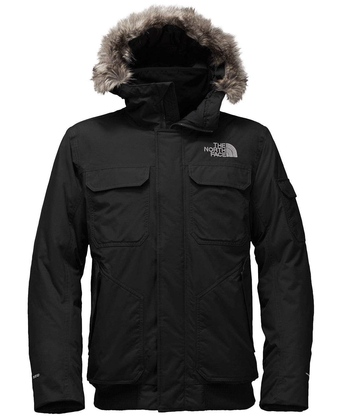 The North Face Gotham Iii Hooded Down Jacket TNF Black