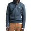 The North Face Men"s Sherpa Patrol Fleece Sweatshirt Shady Blue Heather/Peyote Beige