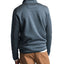 The North Face Men"s Sherpa Patrol Fleece Sweatshirt Shady Blue Heather/Peyote Beige