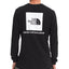 The North Face Never Stop Exploring Box Logo Graphic Long-sleeve T-shirt Tnf Black/tnf White
