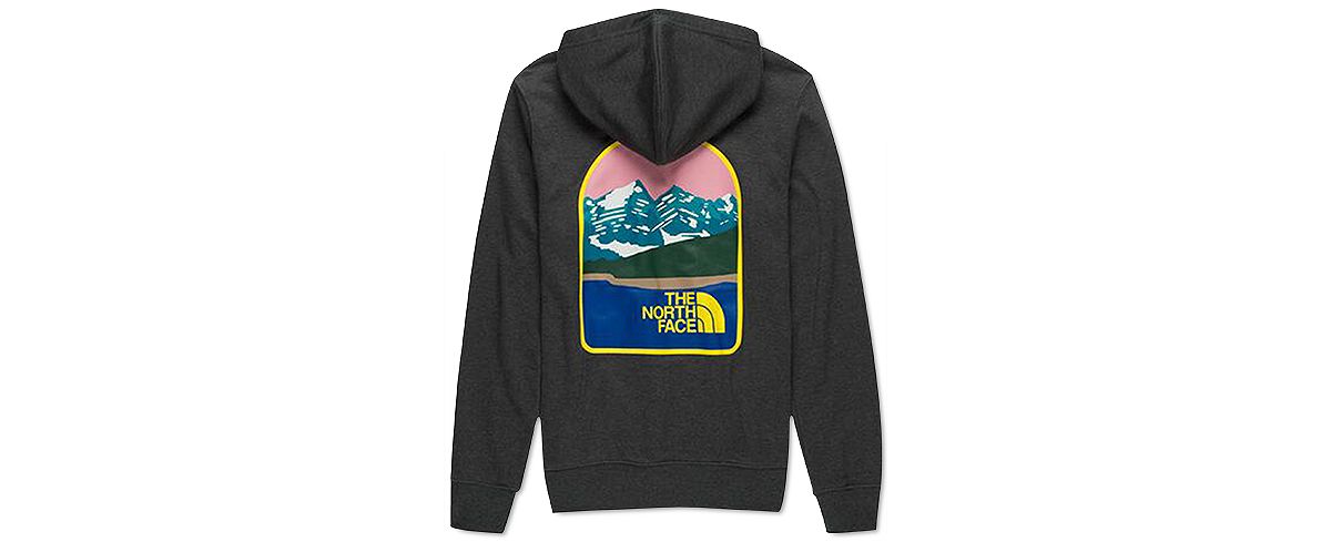 The North Face Parks Logo & Graphic Hoodie Tnf Dark G