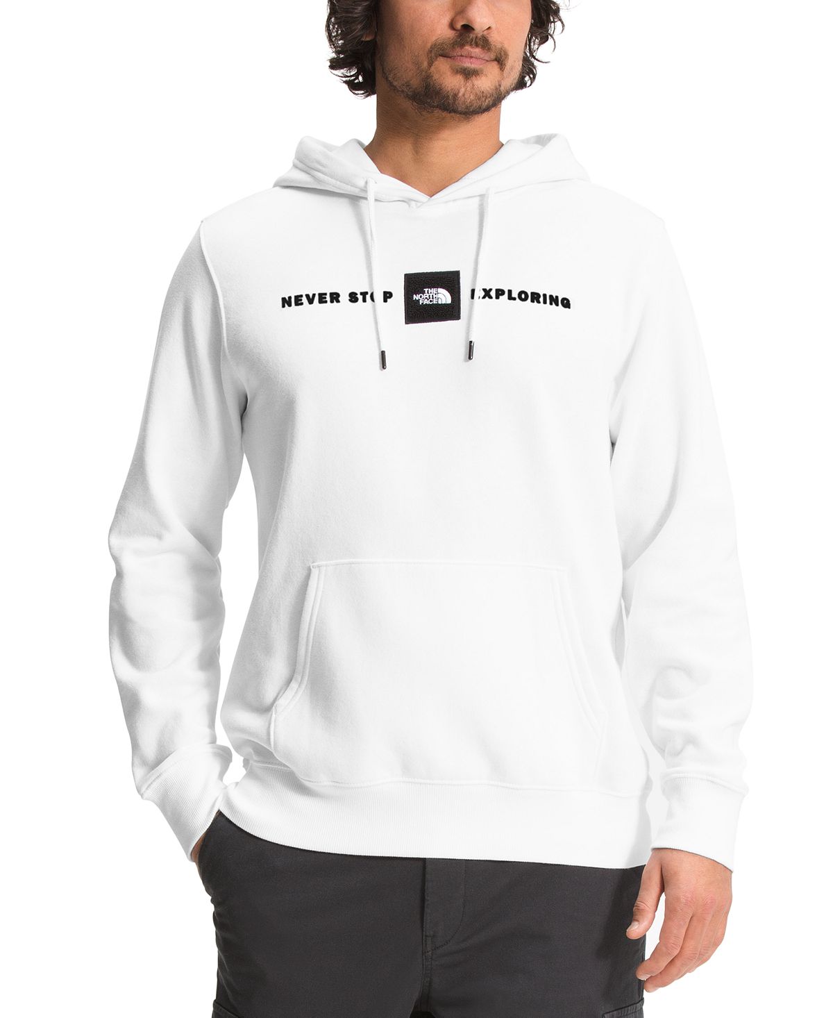 The North Face Red's Standard-fit Fleece Hoodie Tnf White