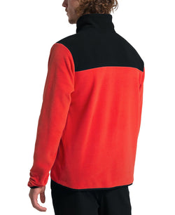 The North Face Tka Glacier Quarter-zip Fleece Fiery Red/tnf Black thumbnail 2