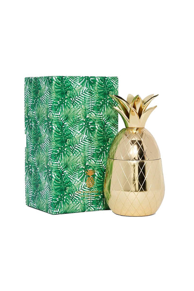 The Pineapple Co. Gold 12oz Pineapple Tumbler