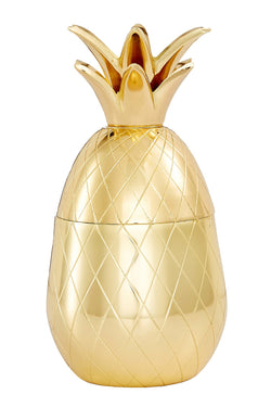 The Pineapple Co. Gold 12oz Pineapple Tumbler thumbnail 3