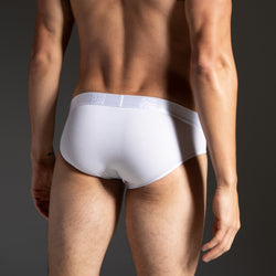 The white Douglas Bikini Brief thumbnail 2