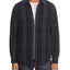 Theory Reversible Zip Shirt Jacket Black Multi