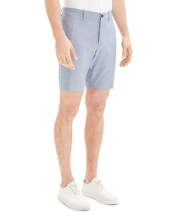 Theory Zaine Oxford Striped Slim Fit Shorts Hydro Stripe thumbnail 2