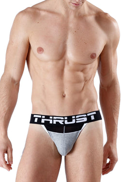 Thrust Grey Sport Mesh Jockstrap thumbnail 1