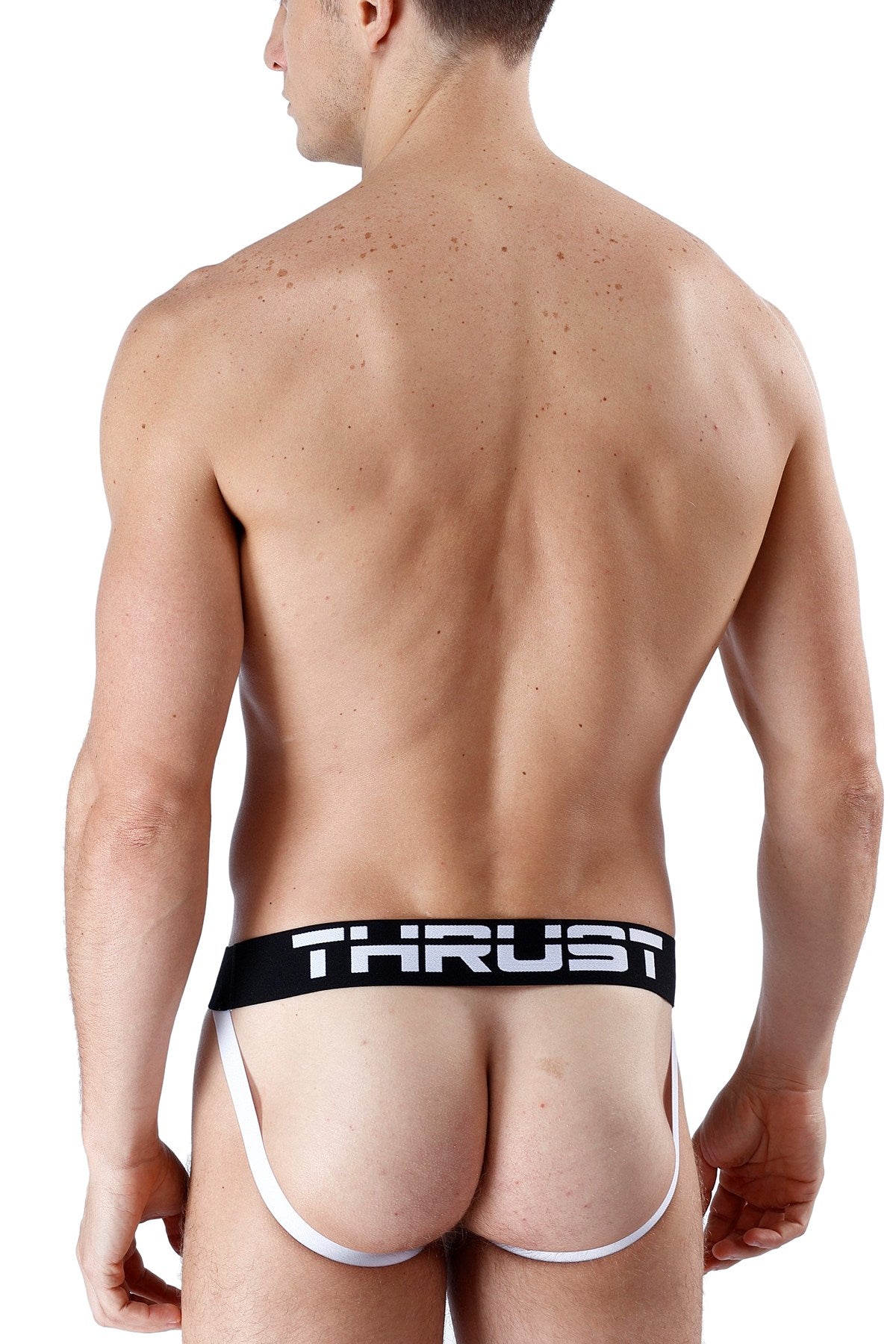 Thrust Grey Sport Mesh Jockstrap