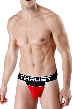 Thrust Red Sport Mesh Jockstrap thumbnail 2