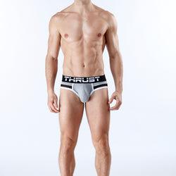Thrust Sport Mesh Brief Grey thumbnail 2
