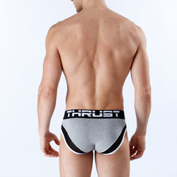 Thrust Sport Mesh Brief Grey thumbnail 3