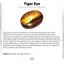 Tigers Eye & Lava Stone Healing Bracelet 2-Pack