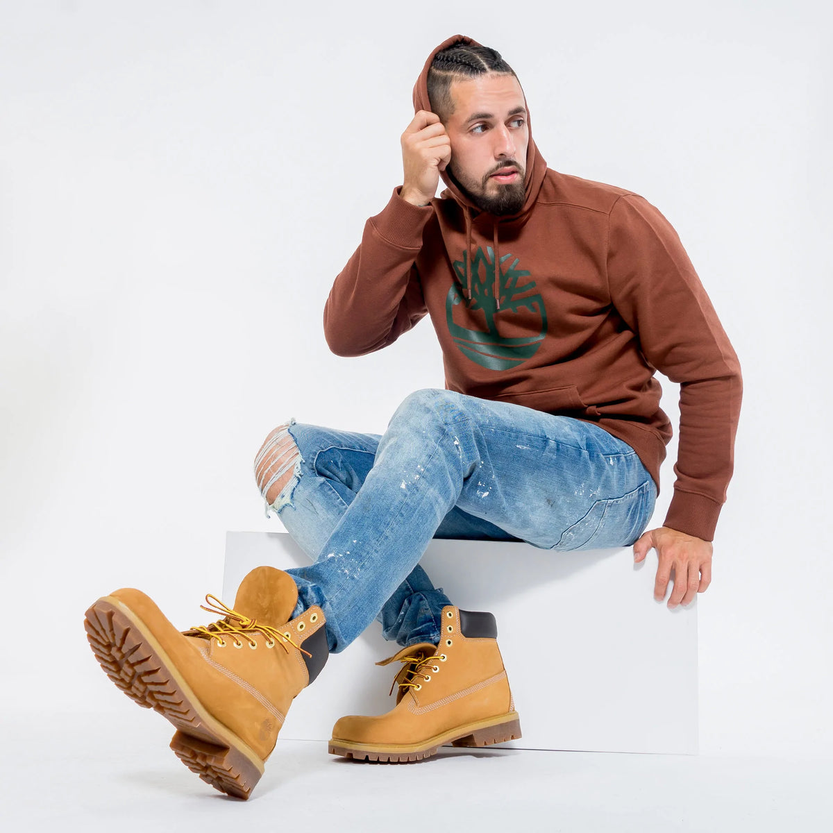 Timber Apparel Timberland Classic Tree Logo Pullover Hoodie – CheapUndies