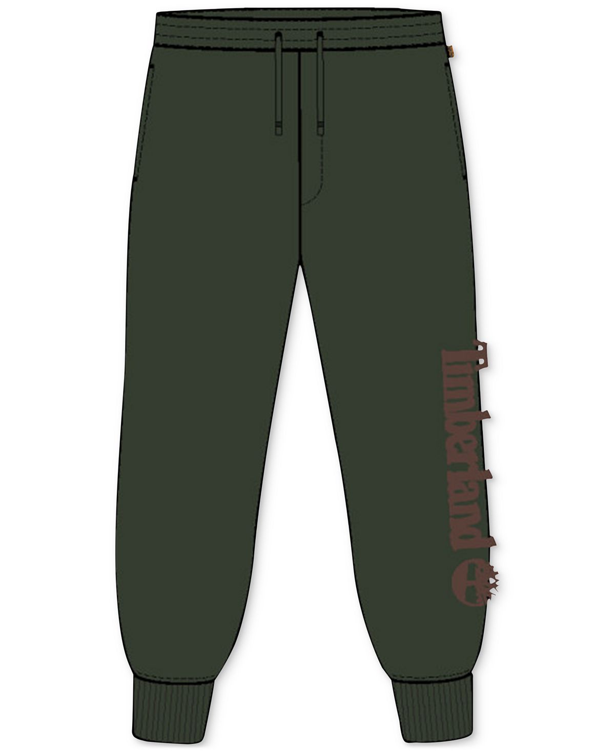 Timberland Core Tree Logo Sweatpant Duffle Bag-cappuccino