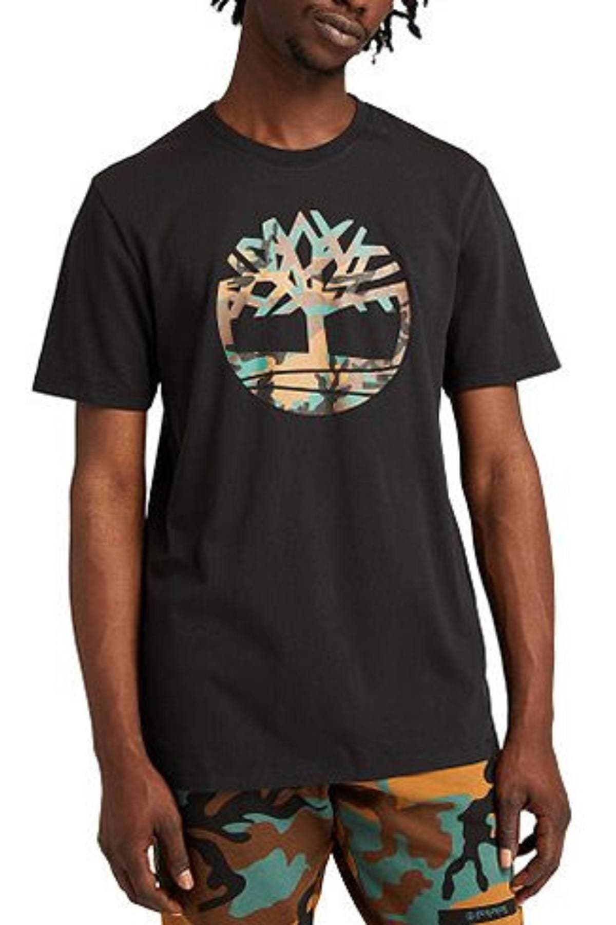 Timberland Kennebec River Logo Graphic T-shirt Black