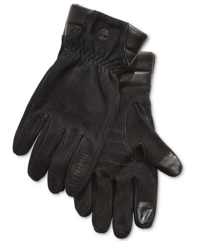 Timberland Nubuck Leather Boot Gloves Black