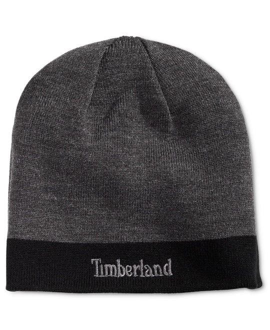 Timberland Reversible Logo Beanie Black