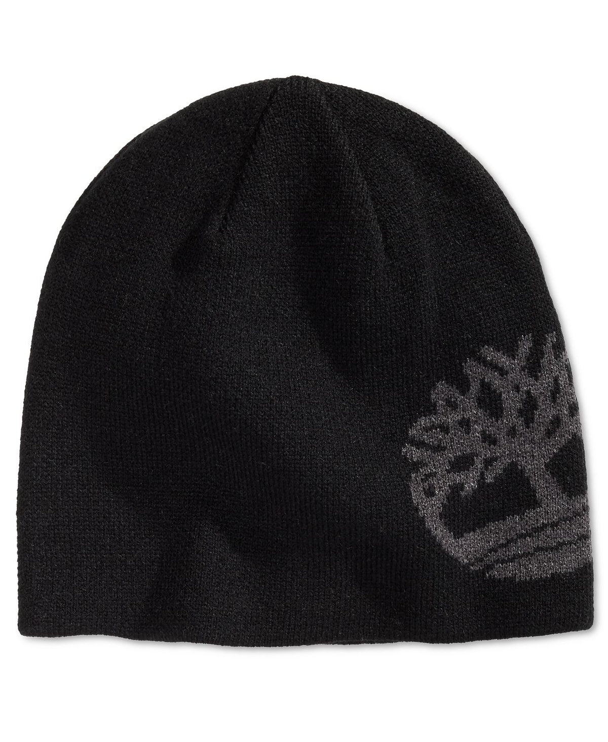 Timberland Reversible Logo Beanie Black