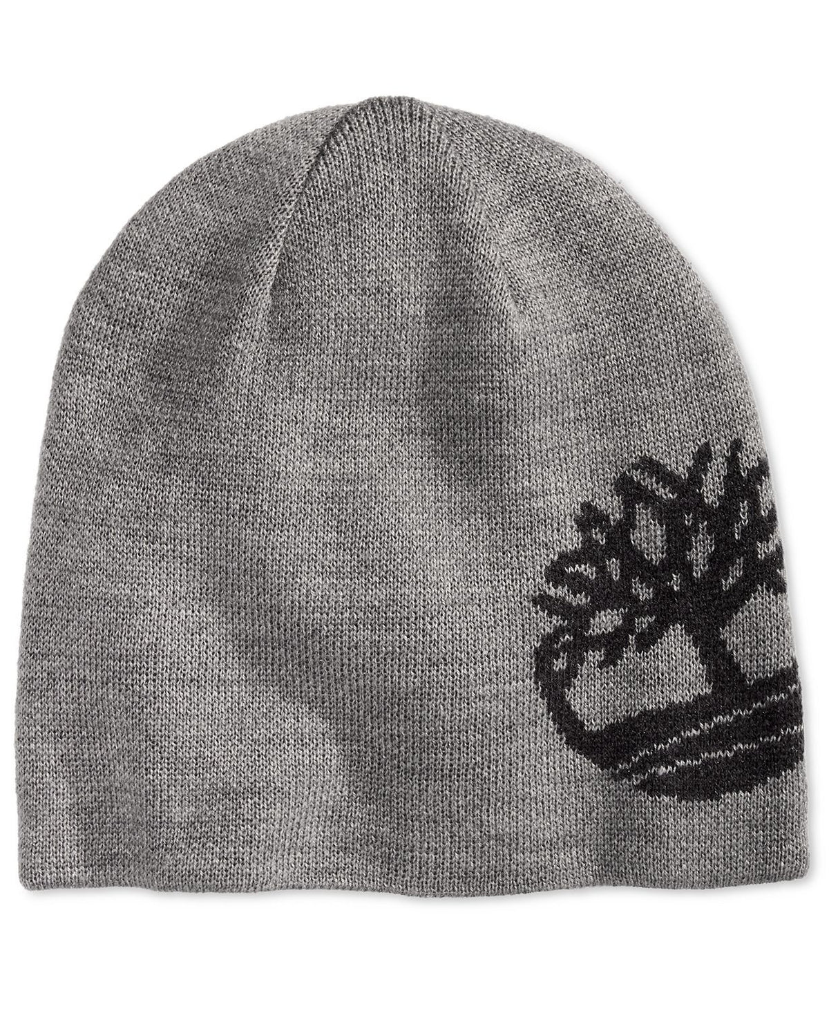 Timberland Reversible Logo Beanie Grey/Black