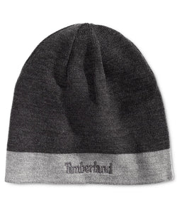 Timberland Reversible Logo Beanie Grey/Black thumbnail 2