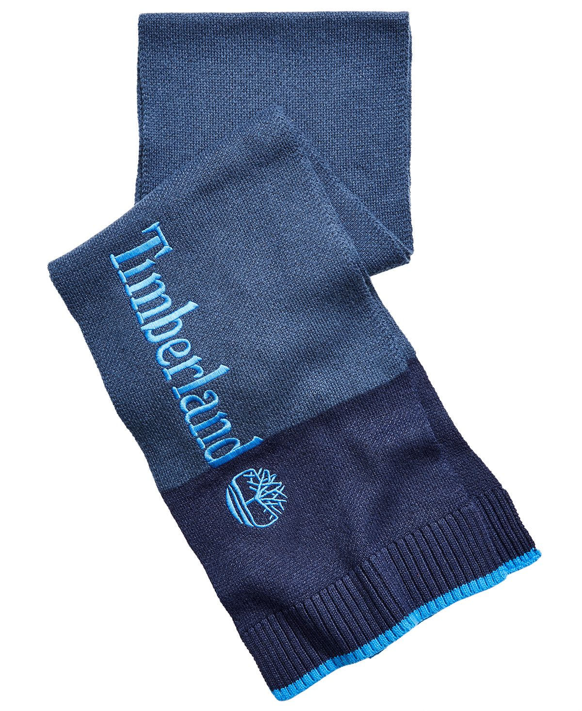 Timberland Timberaland Logo Colorblocked Scarf Beige